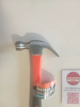 Martillo 250g Mango Antideslizante profesional