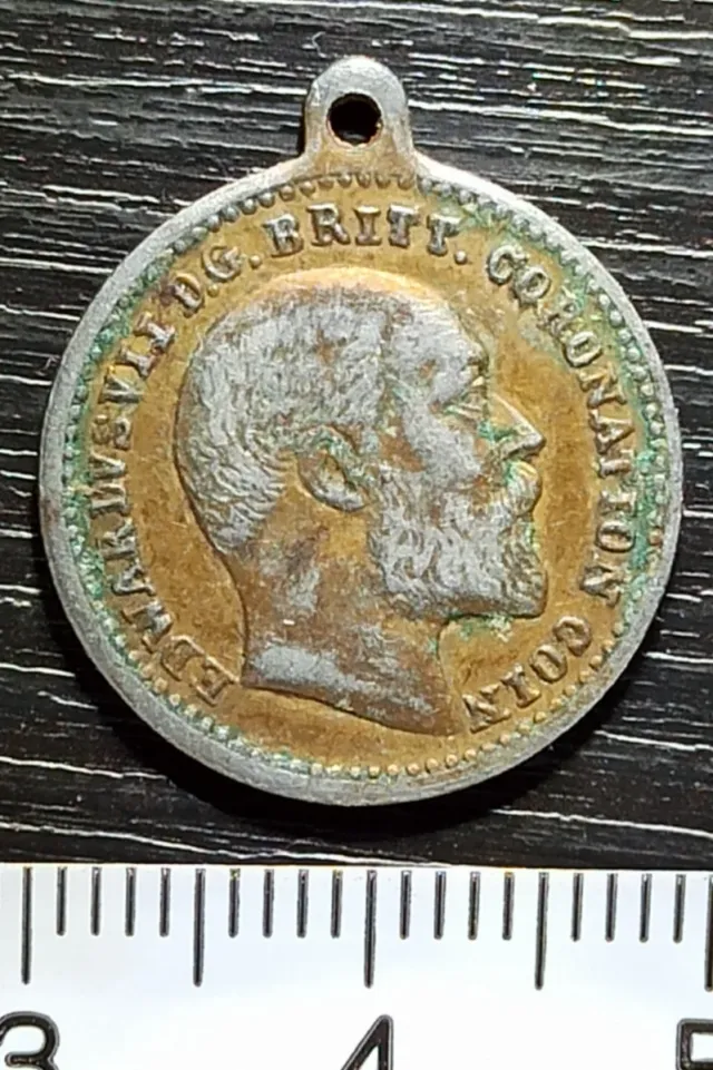 Medalla 1 Soberano 1909 Eduardo VII