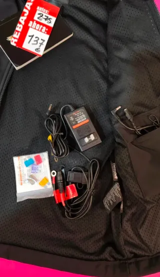 Chaleco calefactable Harley Davidson Unisex Negro