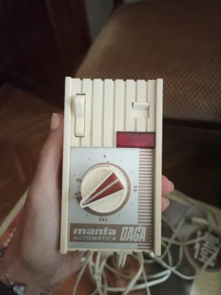 Manta Eléctrica Doble Mando Individual