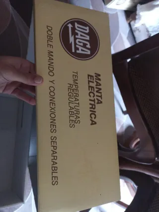 Manta Eléctrica Doble Mando Individual