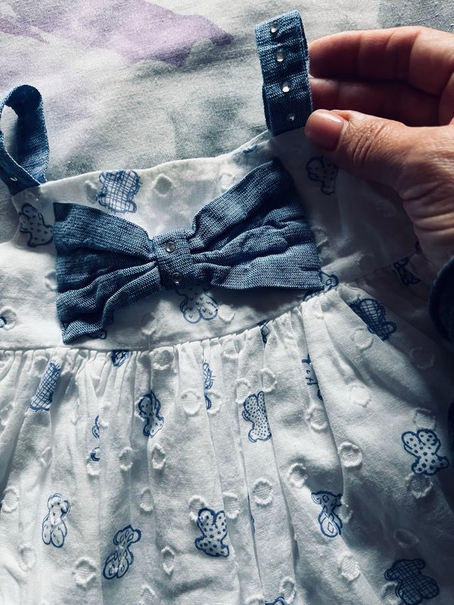 Lote 2 Vestidos Bebé