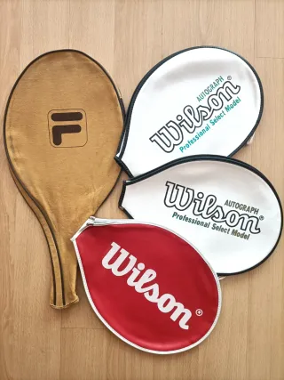 Fundas Wilson y Fila para raquetas de tenis 