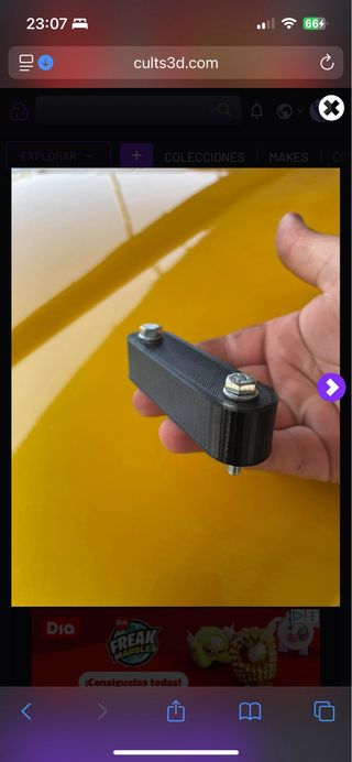 Separador capó Honda Civic, CRX