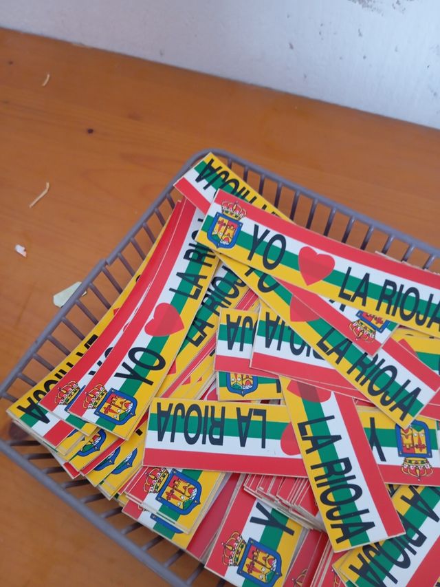 Lote pegatinas La Rioja