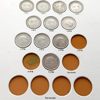 Colección de Monedas Estado Español