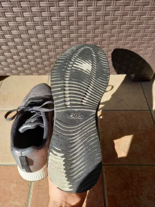 Scarpe Skechers Donna Nero/Argento.