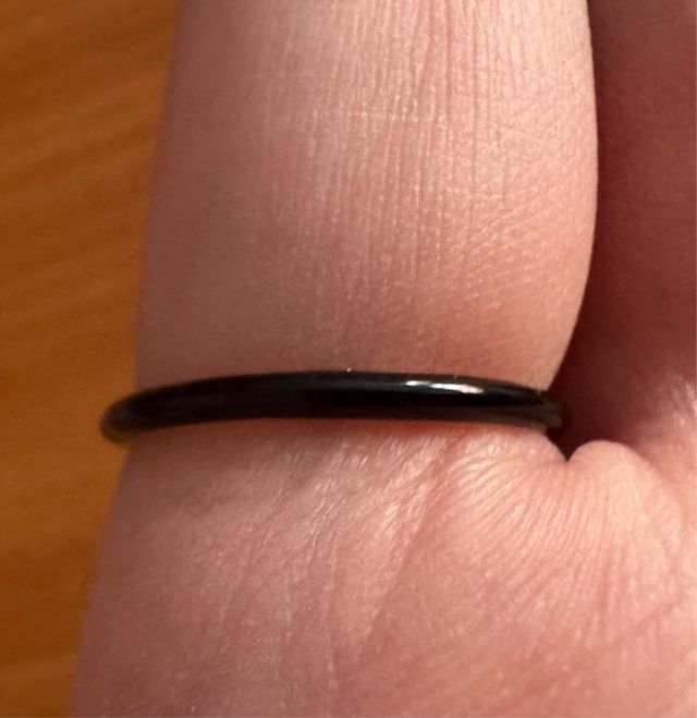 Anel fino tamanho 14