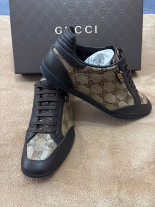 Zapatillas Gucci Beige/Marrón Talla X