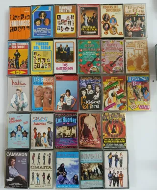 28 Cintas Cassette Rumba Flamenco Elige