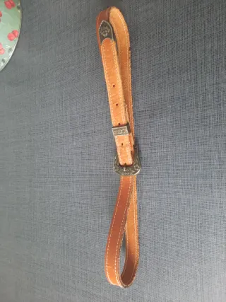Cinturón de cuero estilo country