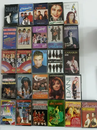 26 Cintas Cassette Rumba Flamenco ELIGE