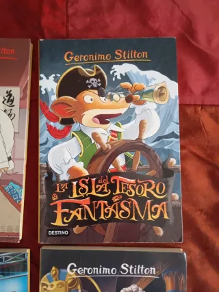 4 libros de Gerónimo Stilton