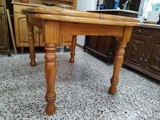 MESA COMEDOR EXTENSIBLE PINO