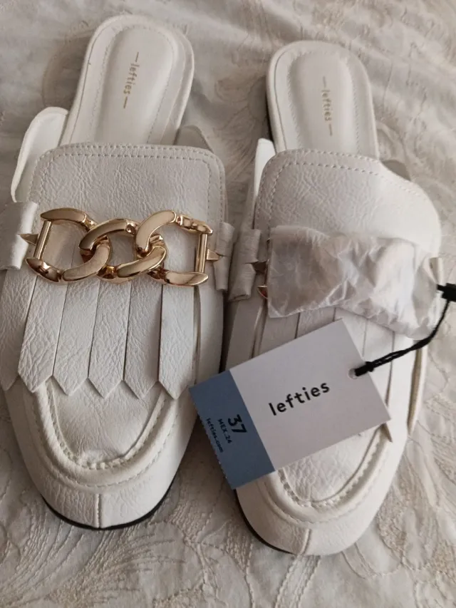 Zuecos Lefties Mujer Talla 37 Nuevos