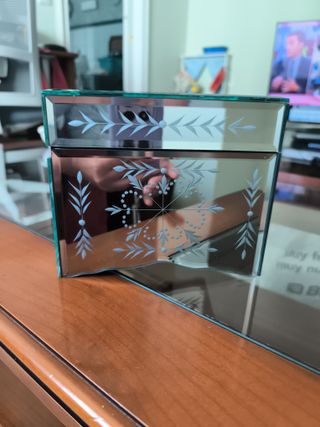 Joyero o caja espejo Zara Home estilo vintage