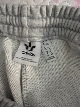 Bermudas Adidas grises talla 34