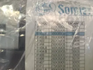 Patas para somier altas 30x30x300 NUEVAS