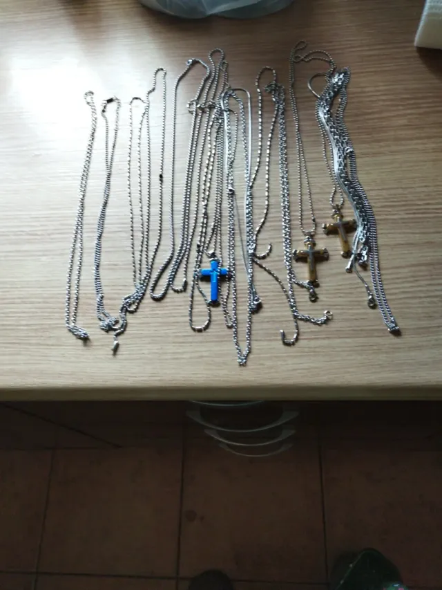 Cadenas Hombre Acero Inoxidable,todas 10 euros