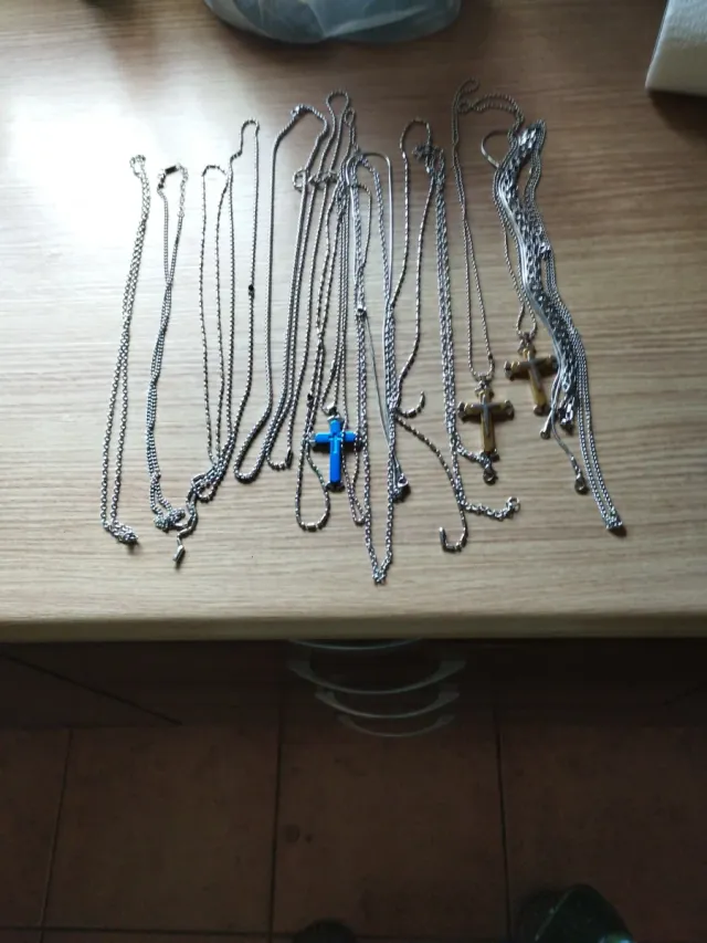 Cadenas Hombre Acero Inoxidable,todas 10 euros