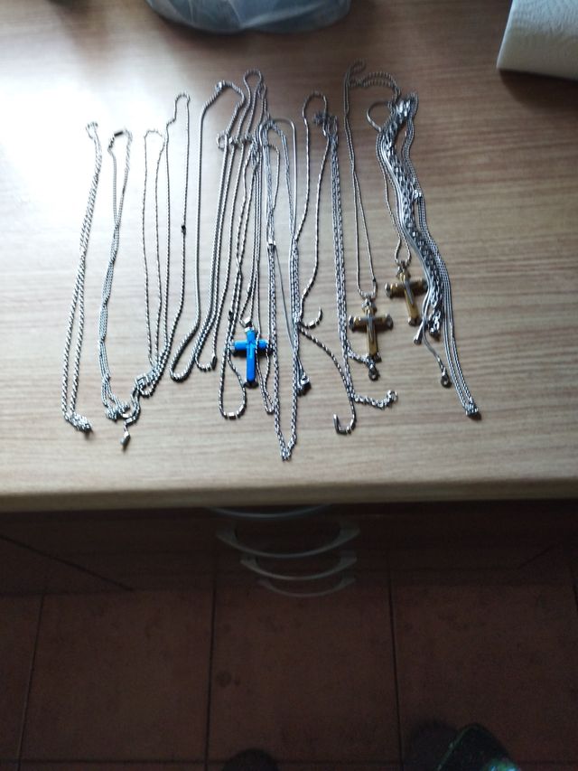Cadenas Hombre Acero Inoxidable,todas 10 euros