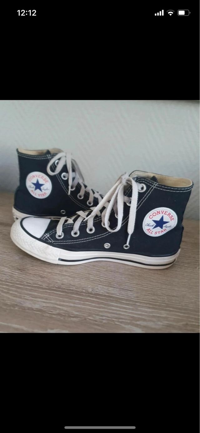 Zapatillas Converse Negras