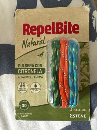 Braccialetti RepelBite Natural Citronella 3 pezzi