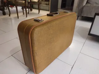 MALETA VINTAGE Marrón