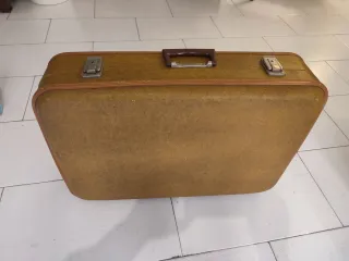 MALETA VINTAGE Marrón