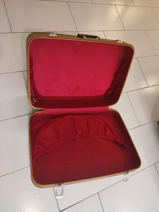 MALETA VINTAGE Marrón