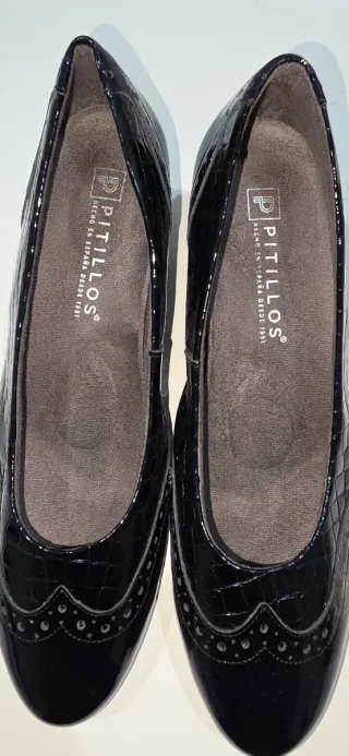Zapatos Pitillos Negros Talla 41