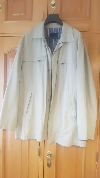 Gabardina Florentino Hombre Talla 52 , color verde