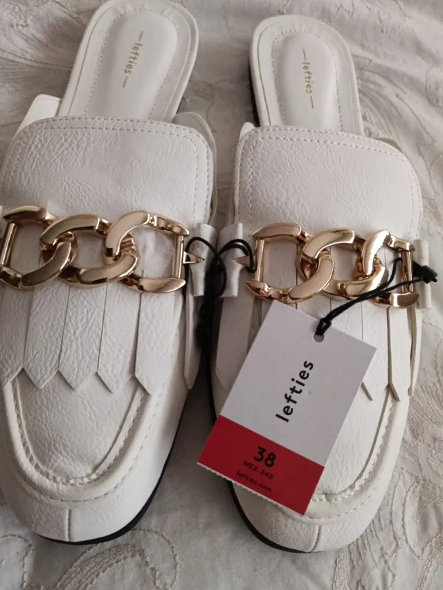 Zuecos Lefties Mujer Talla 38 Nuevos