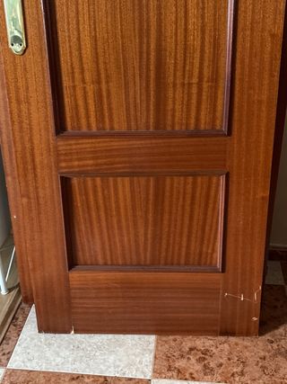 puertas de madera maciza