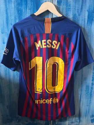 Camiseta FCB Jugador 18/19 T. S - Messi