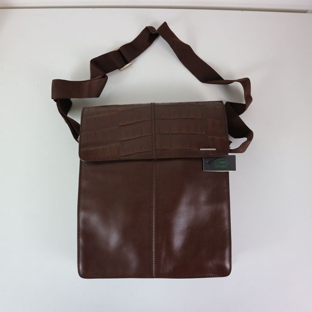 ERREGHE BORSA MESSENGER TRACOLLA VITELLO STAMPA CO