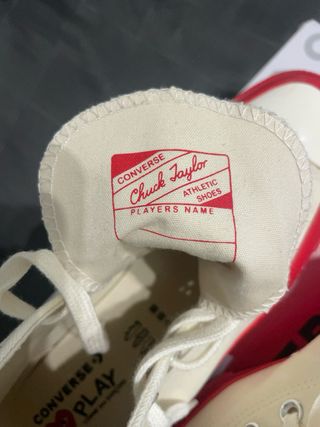 Converse PLAY Comme des Garçons Roja