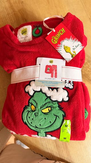 Pijama The Grinch Primark Talla M