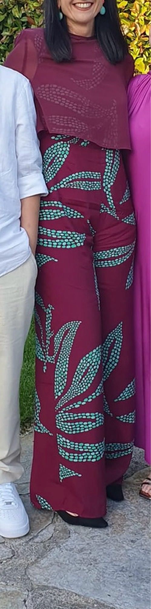 Mono largo invitada verde y morado lady pipa