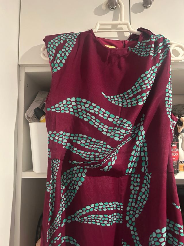 Mono largo invitada verde y morado lady pipa