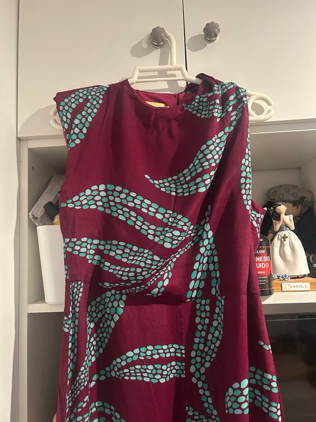 Mono largo invitada verde y morado lady pipa