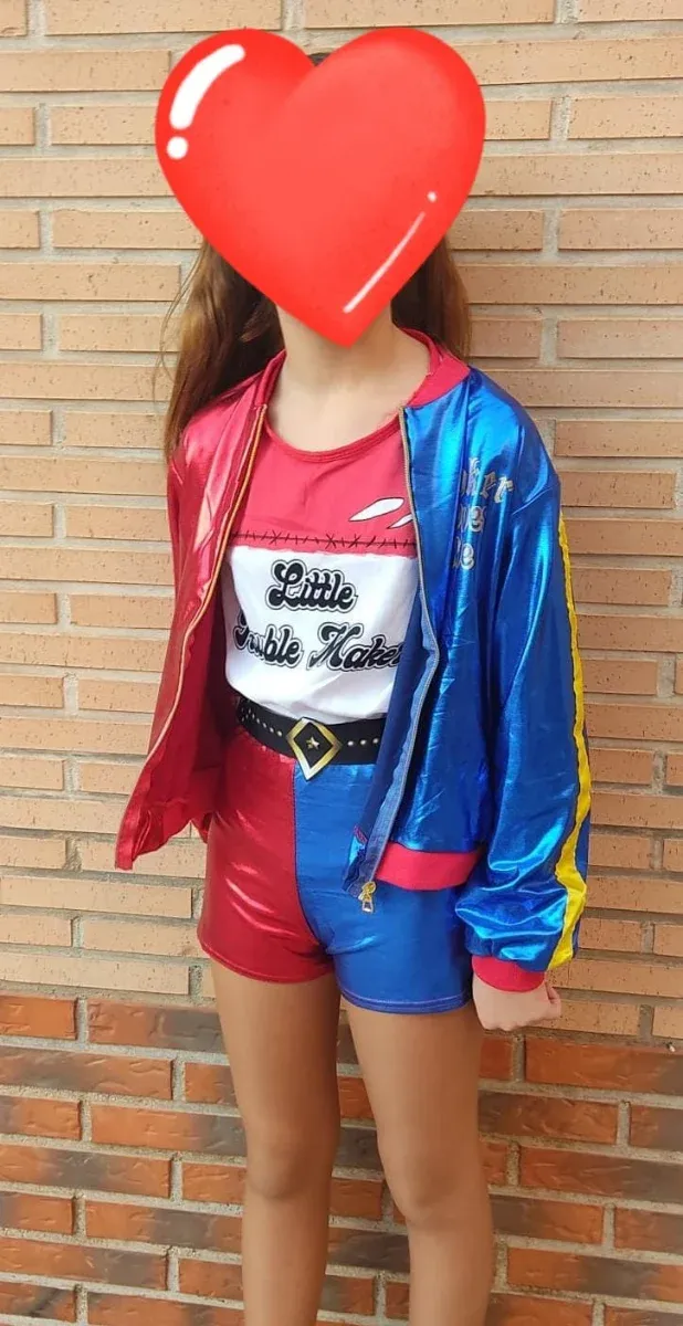 Disfraz Harley Quinn JOKERS BABY Talla 13-15