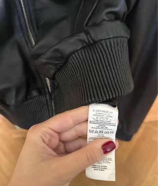 Chaqueta Cuero Bomber