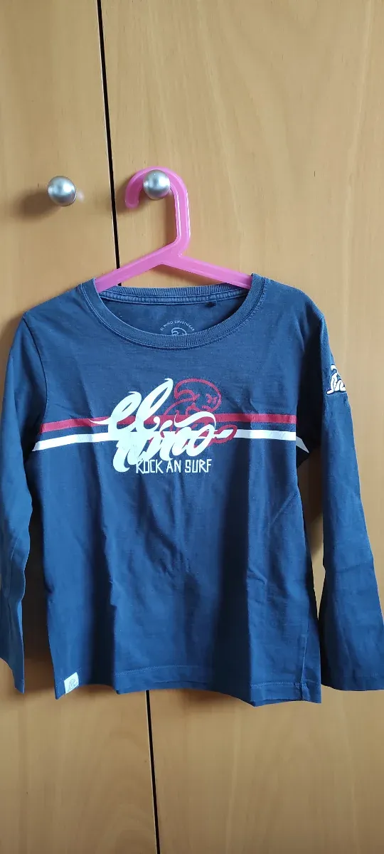 Lote 5 camisetas niño 8 años