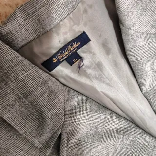 Traje Brooks Brothers Mujer Gris Talla 40