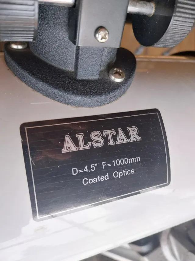 Telescopio Alstar D=4.5 F=1000mm