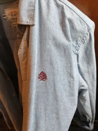 Camisa Springfield Azul/Gris