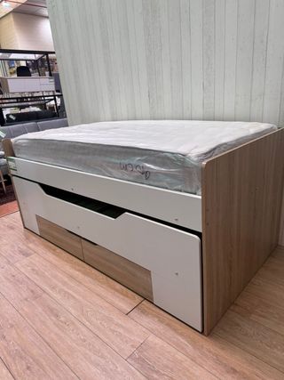 Cama nido con cajones (sin colchones)