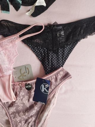 Lote Ropa Interior Mujer Nueva Talla XS/S-34/36