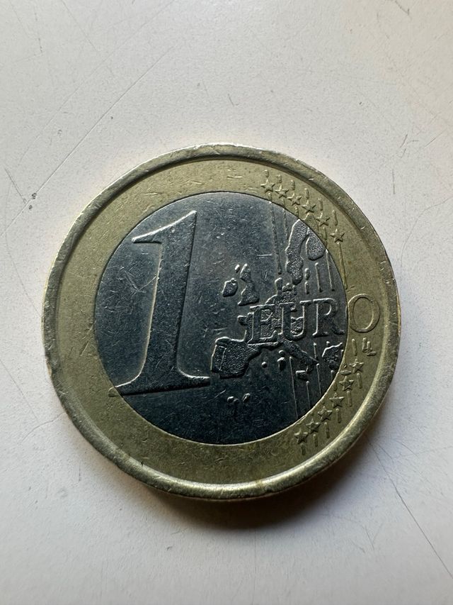 1 Euro Italia 2002 - Hombre de Vitruvio